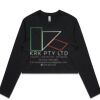 AS Colour Long Sleeve Crop Thumbnail