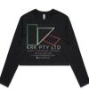AS Colour Long Sleeve Crop Thumbnail
