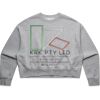 AS Colour Womens Oversized Crew Thumbnail